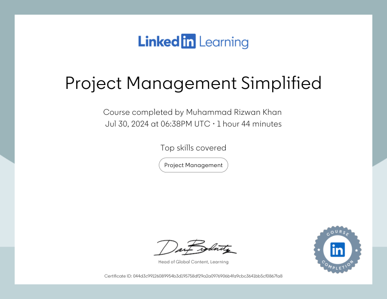 LinkedIn Learning Certificate (10)